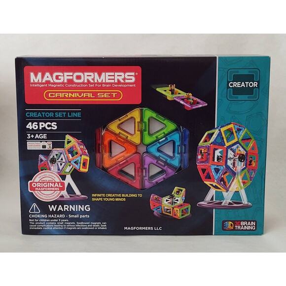 Magformers Creator - Carnival Set - 46 pcs - Picture 1 of 12